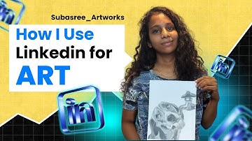 How to Use LinkedIn as an Artist | Get Orders & Grow Faster #subasreeartworks #linkedin #instagram