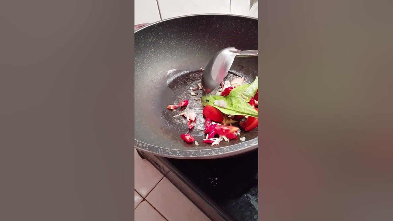 tumis yang paling simple..#food #singer