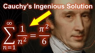 Cauchy's Proof of tнe Basel Problem | Pi Squared Over Six (3blue1brown SoME1 Entry)