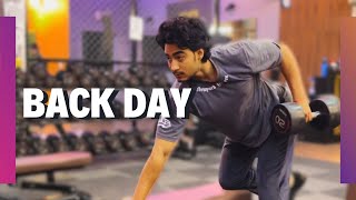 Early morning Back workout | Mini vlog fitness