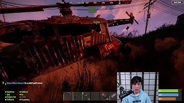 Sykkuno Successfully Flies Helicopter - OTV Rust Server