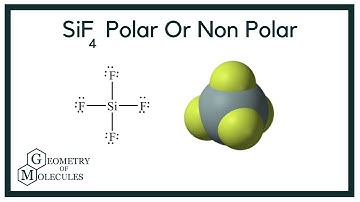 Is SiF4 Polar or Non-polar? (Silicon Tetrafluoride)