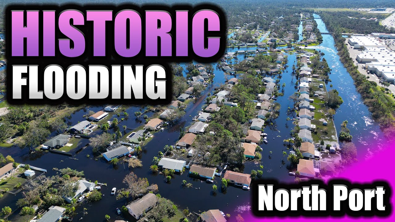 North Port Florida Hurricane Ian Destruction 5 Days After Hurricane 