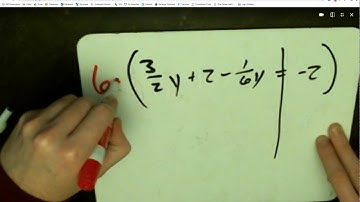 Video Lesson:  Solving Equations with Fractions (Day 3 - Part II) (8.EE.C.7b)
