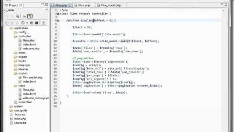 Codeigniter Day 16 Displaying and Sorting Tabular Data