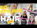 WORKING WITH CO-STYLISTS - HAIR VLOG | JZ STYLES