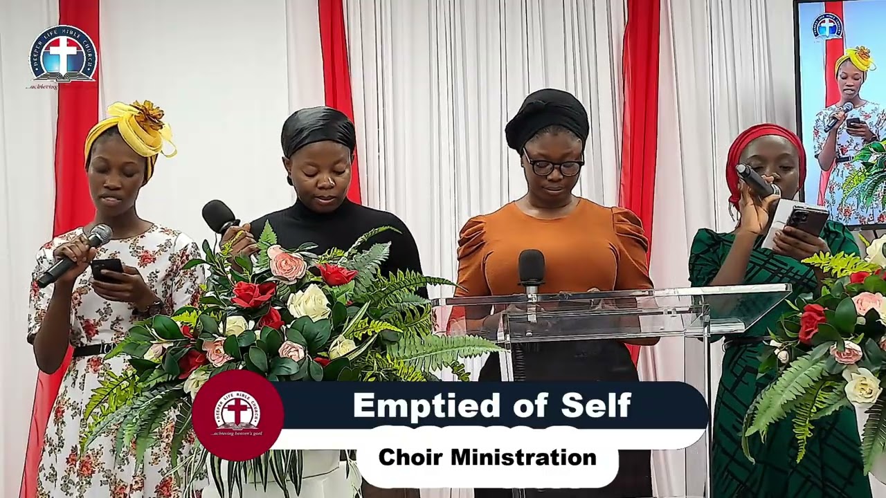 Emptied of Self – Choir Ministration