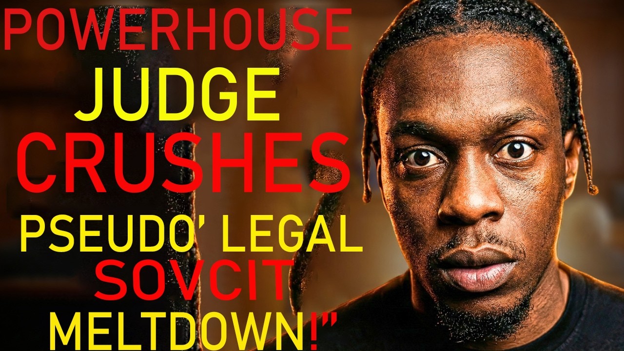 Sovereign Citizen Challenges Court — Judge Shuts It Down Instantly ⚖️