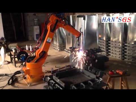 HANS GS Robot Laser Welding Machine - YouTube