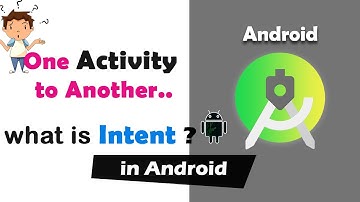 Intent in android Studio | What is put extra in android #18