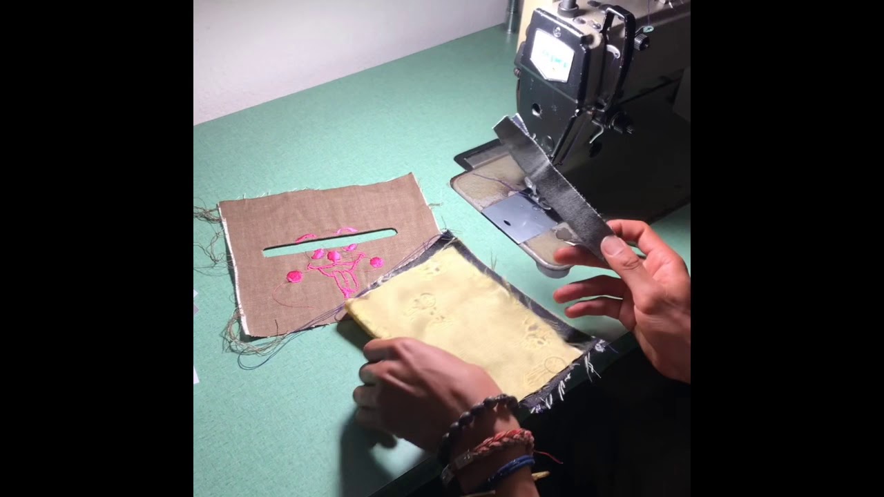 How to sew a denim welt pocket on a pair of jeans from scratch...