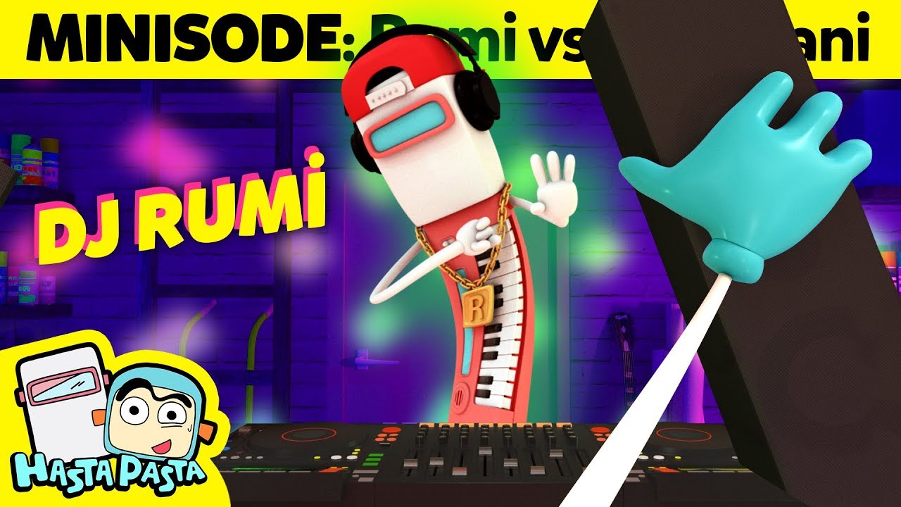 Hasta Pasta Çizgi Film Rumi vs Gani Gani DJ Rumi YouTube