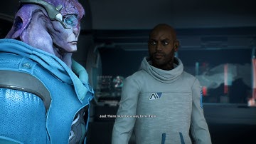 Mass Effect: Andromeda - Tempest: Lexi (Examines Exhalted Kett) Jaal "Fix Them?" Dialogue Trees