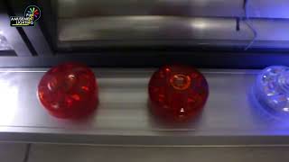 S-16CS Backlit Solid Color LED Light with Strobing Lighting Effect