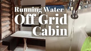 We Have Water Off Grid Gravity Fed Hot Water System Off Grid Cabin Renovation