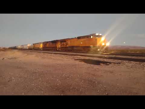 Monster WB UP Manifest Train At Manix CA! #bigbossrailfanner