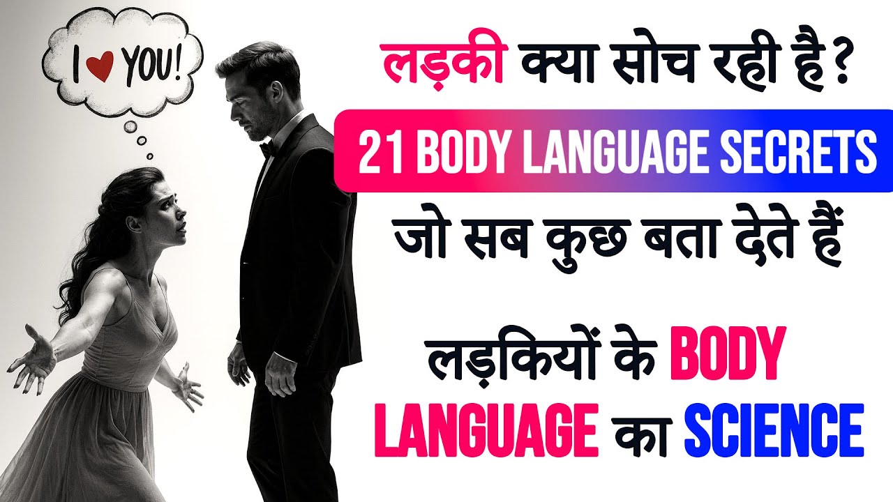 लड़की क्या सोच रही है ? 21 Body Language Secrets जो सब कुछ बता देते हैं |  Psychology Based Guide