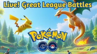 Ranking Up in Pokémon Go Great League ! live !
