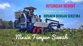 Combi alat Pertanian Pemanen serbaguna