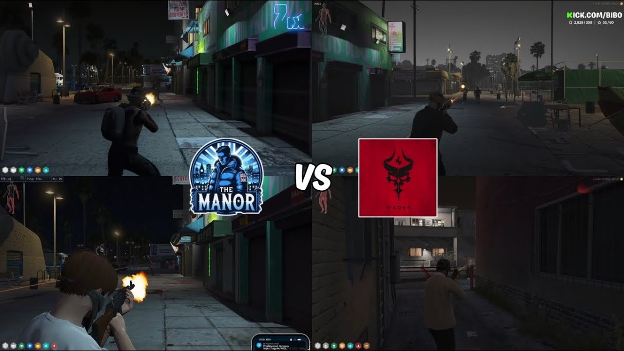 Manor x Morons vs Hades In Vespucci After a Bank Truck | Multi POV | NoPixel 4.0 GTA RP