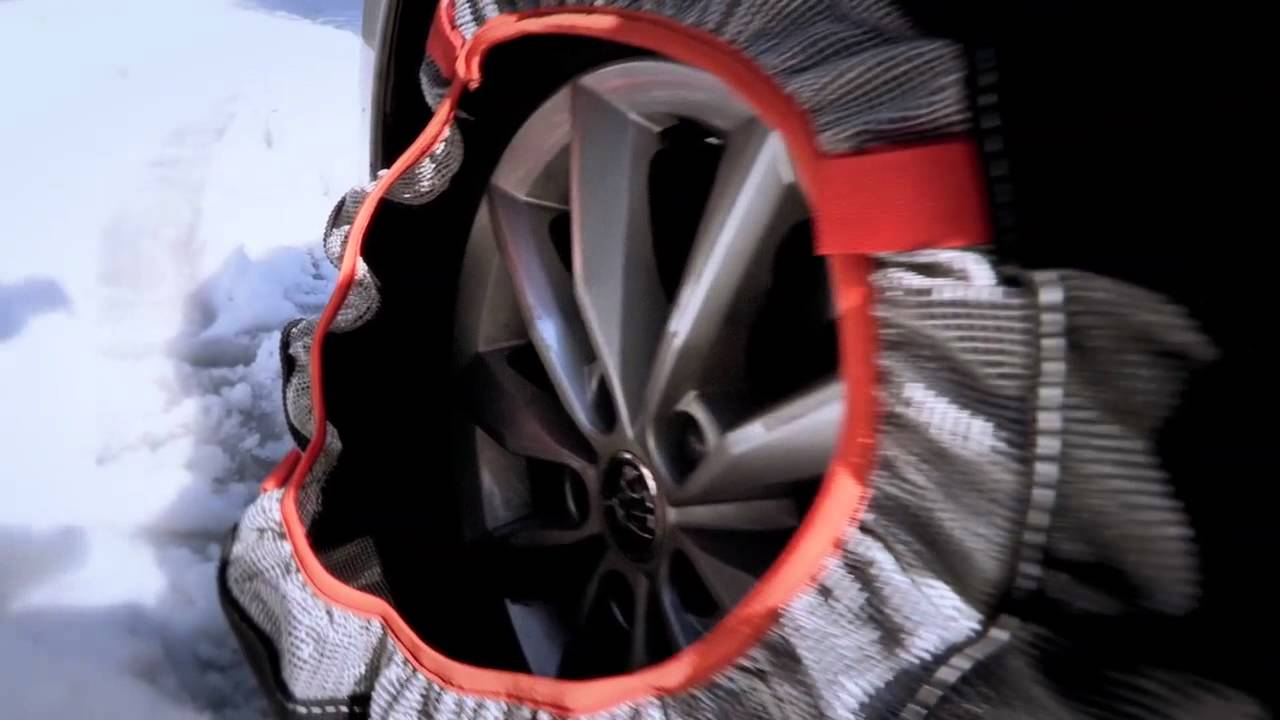 POLAIRE TYREFFECT:  passager Textil Snow Chain fiting  - Chaine à neige textile tourisme montage