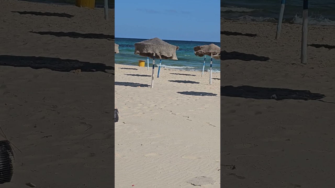 Sussa beach chilling in September 25 2023 hottest weather 