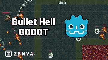 Bullet Hell Shooting in GODOT