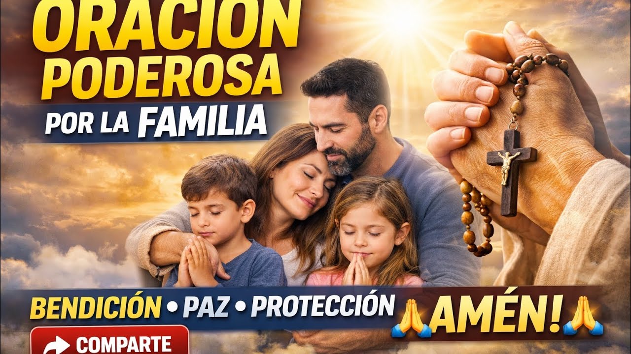 🙏 Oración Poderosa por la Familia | Protección, Paz y Bendición para tu ...
