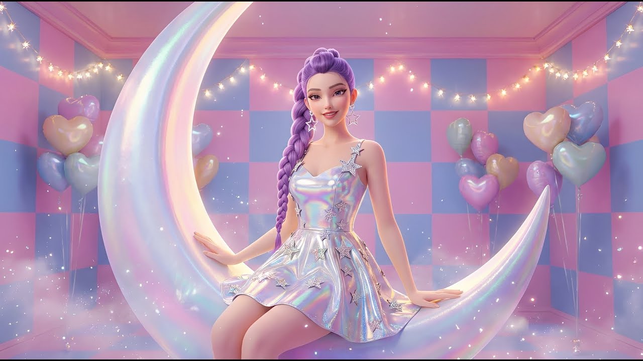 🎈Satisfying 3D Visuals: Exploring Rumi's Dreamy Luxury Mansions 🎧 Virtual K-pop Loop