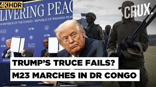 M23 Armed Group Enters Key City in Dr Congo, Burundi Calls It 'middle Finger' From Rwanda to US |4K