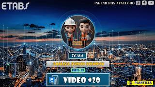 CURSO ETABS - SESIÓN 20 - ANÁLISIS SÍSMICO DINÁMICO - PARTE 03