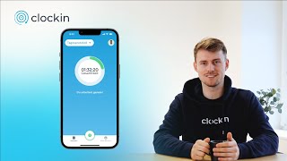 #1 Zeiterfassung mit der clockin App – Für Mitarbeiter | TOUR DURCH DIE APP screenshot 3