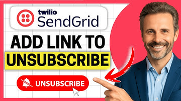 How To Add an Unsubscribe Link Inside Your Email in SendGrid [Easy Guide]