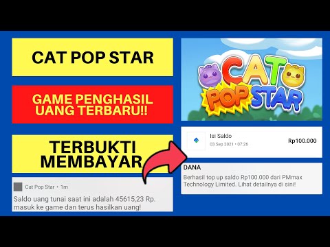 CAT POP STAR | GAME PENGHASIL UANG TERBARU 2021 TERBUKTI MEMBAYAR!!