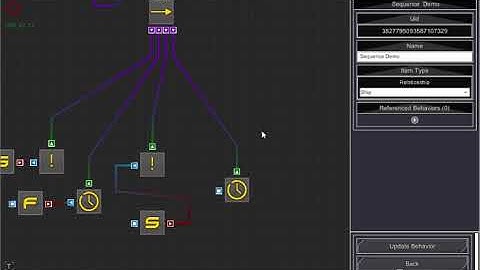 Behavior Tree: Sequence Demo