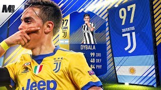 Fifa 18 Tots Dybala Review 97 Tots Dybala Player Review Fifa 18 Ultimate Team