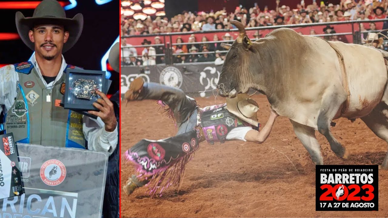 Peão campeão do rodeio de Barretos será recebido com festa em