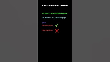 Is Python a Case Sensitive Language?