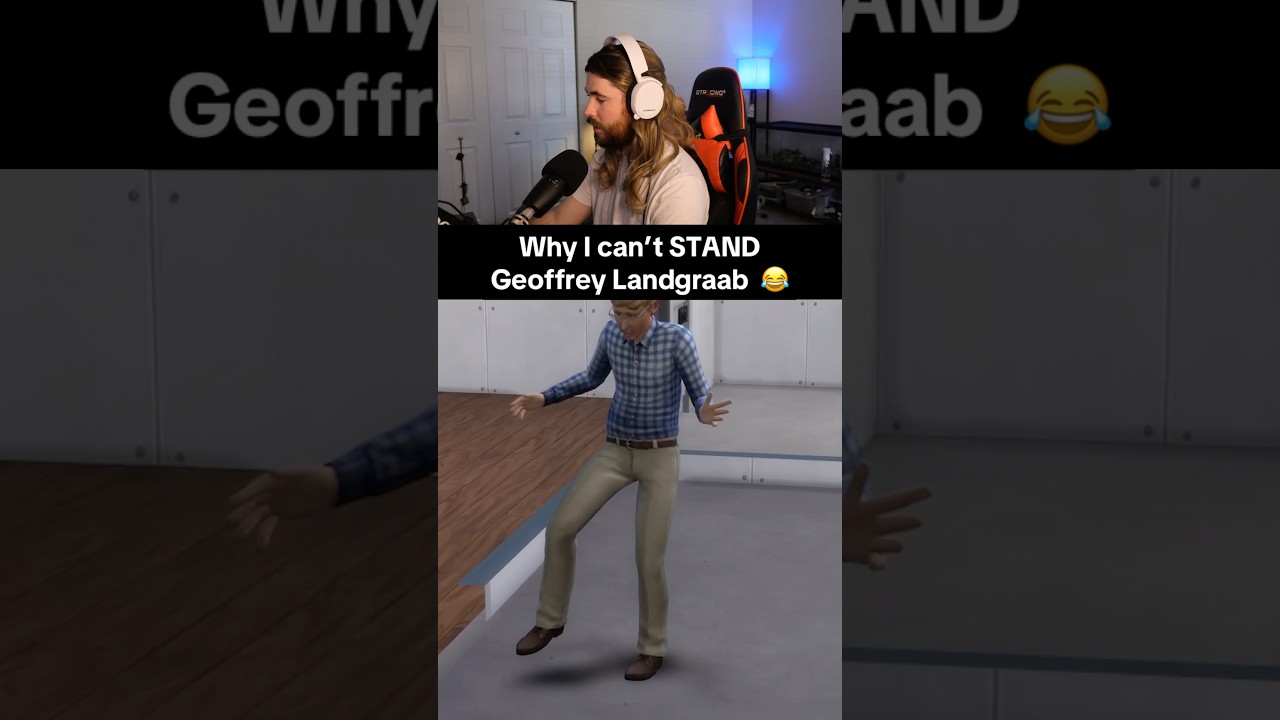 I can’t stand Geoffrey Landgraab 😂 #sims #thesims4 #sims4gameplay #thesims #thor