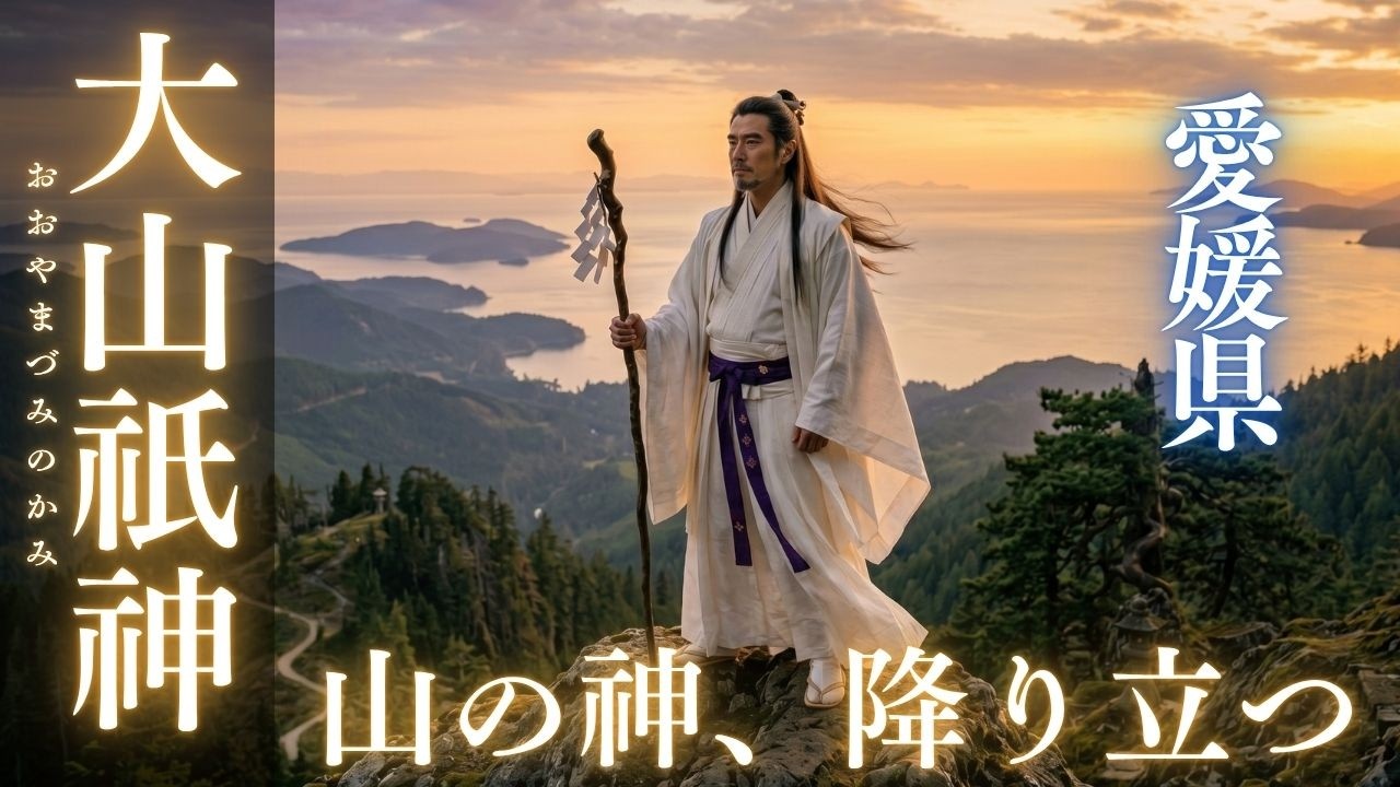 【愛媛県・大山祇神】山と海を見守る神の気配｜静かに波動を整える神域ヒーリング音楽 – Sacred Mountain Deity