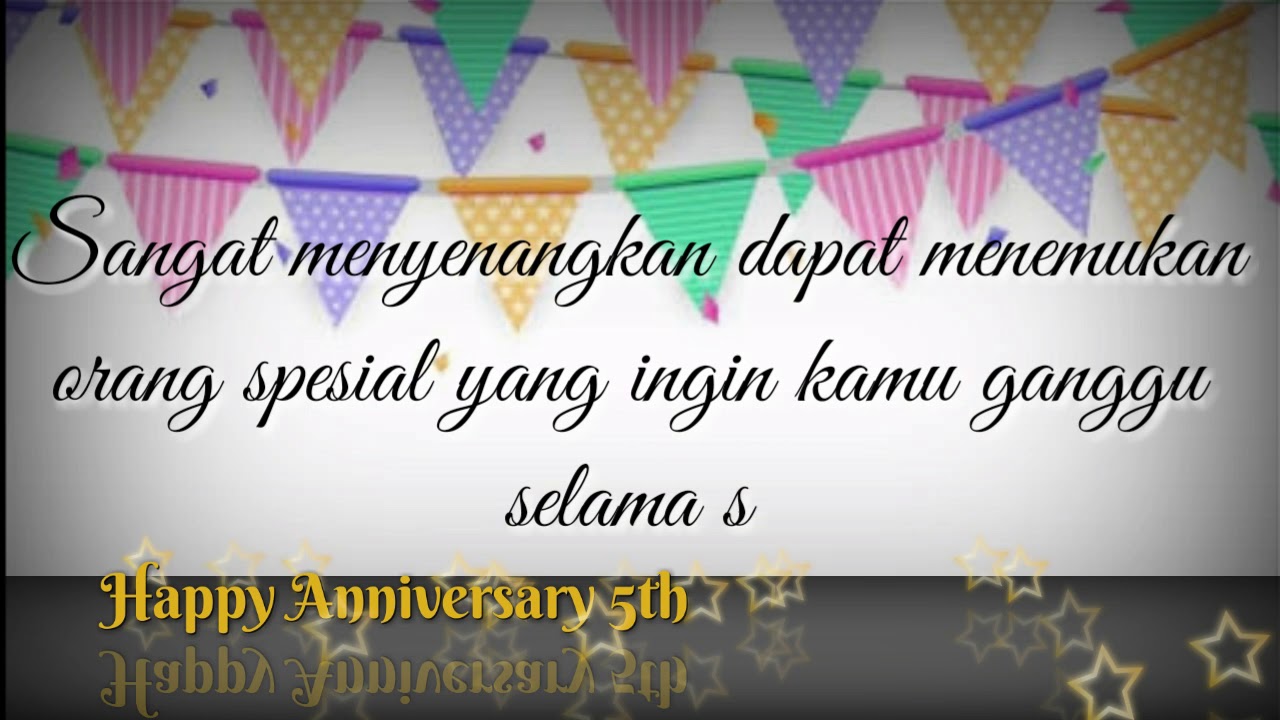 Kata Anniversary Ldr Mas Angga Channel Youtube