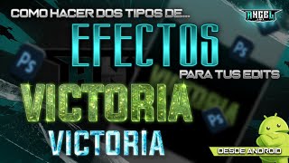 COMO HACER EFECTO EN LETRAS DESDE PS TOUCH/ PARTE #1 @ANGELEDIT21