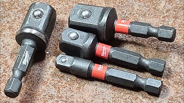 Milwaukee 2nd Gen Stubby Impact Socket Adapter Set Review