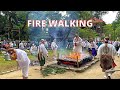 Japanese Yamabushi Monks in a Shugendo Fire Walking Festival