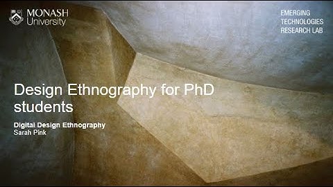 Digital Design Ethnography