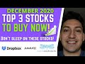Top 3 Companies to Buy! | DBX, JMIA, NNDM Stocks for December 2020 and beyond