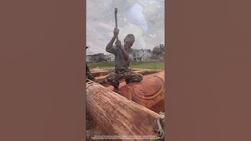 Install two large wooden components with mortise and tenon joints