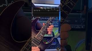 {TAB} Master Of Puppets - Metallica ⛓️ 🔥(Bridge Solo Tab) #metallica #guitartab #guitarsolo #tabs
