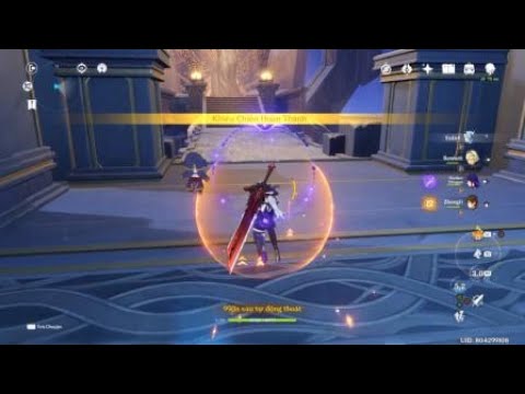 Eula with no talent level upgraded