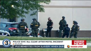 Standoff at Delavan hotel ends peacefully